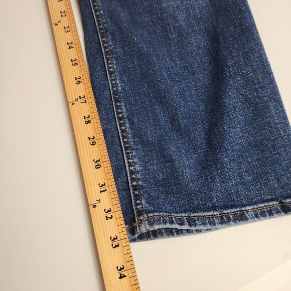 Silver Dark Wash Men's Straight Leg Denim Jeans 44/34 - Picture 15 of 15